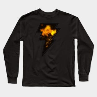 Black lightning Long Sleeve T-Shirt